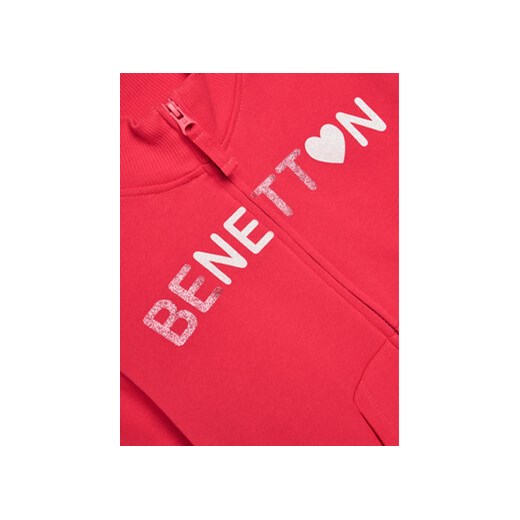 United Colors Of Benetton Bluza 3J68C503O Różowy Regular Fit United Colors Of Benetton XL MODIVO