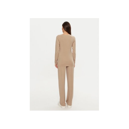 Emporio Armani Underwear Piżama 164790 4F224 16355 Beżowy Regular Fit S MODIVO