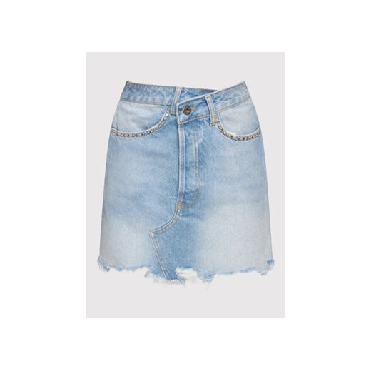Liu Jo Spódnica jeansowa UA2114 DS494 Niebieski Slim Fit Liu Jo 25 MODIVO