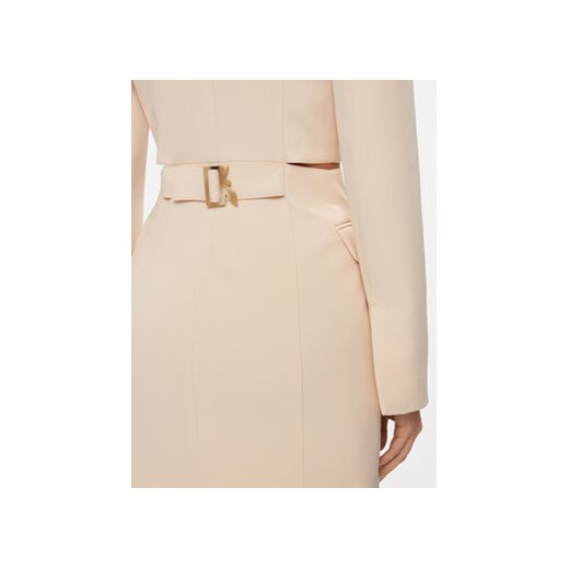 Patrizia Pepe Sukienka koktajlowa 8A1262/A375-B788 Beżowy Slim Fit Patrizia Pepe 38 MODIVO