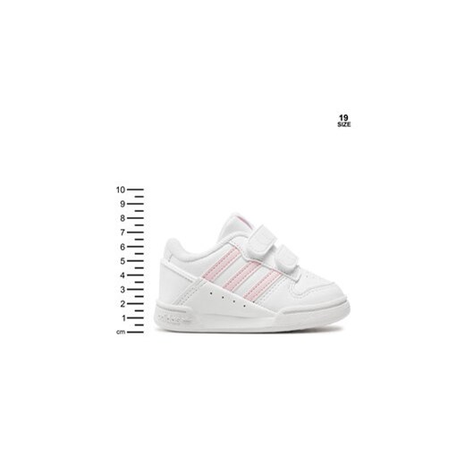 adidas Sneakersy Team Court 2 Str Cf I ID6638 Biały 26 MODIVO