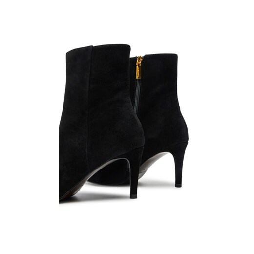 Coccinelle Botki Coccinellehimma Suede E4 PSB 11 01 01 Czarny Coccinelle 40 MODIVO
