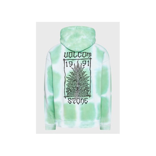 Volcom Bluza Trippin Dye A4112306 Zielony Loose Fit Volcom M MODIVO
