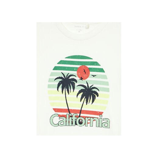 NAME IT T-Shirt 13213269 Biały Regular Fit Name It 98 MODIVO