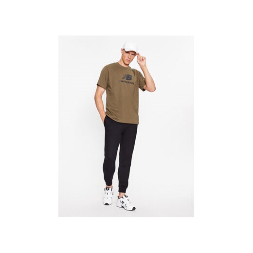 New Balance T-Shirt Essentials Stacked Logo Cotton Jersey Short Sleeve T-shirt New Balance M MODIVO
