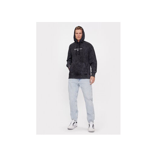 Tommy Jeans Bluza Washed Linear DM0DM17787 Czarny Relaxed Fit Tommy Jeans M MODIVO
