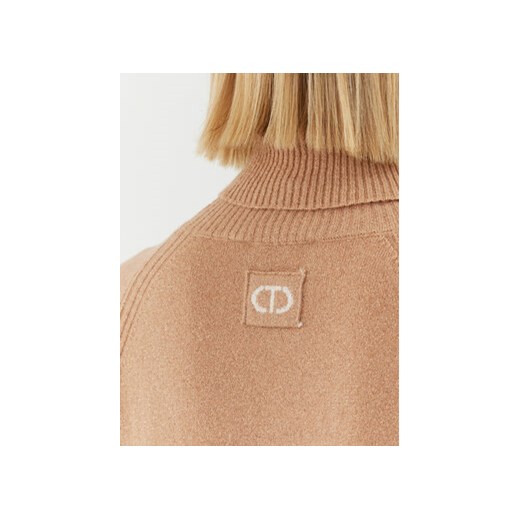 TWINSET Golf 232TT3200 Beżowy Regular Fit Twinset L MODIVO