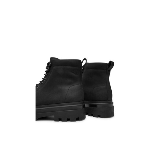 Calvin Klein Jeans Trapery Lugged Laceup Boot Oxf Hiking Nb YM0YM01076 Czarny 44 MODIVO