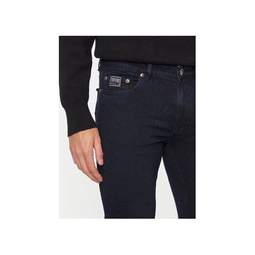 Versace Jeans Couture Jeansy 77GAB5K0 Granatowy Skinny Fit 38 MODIVO