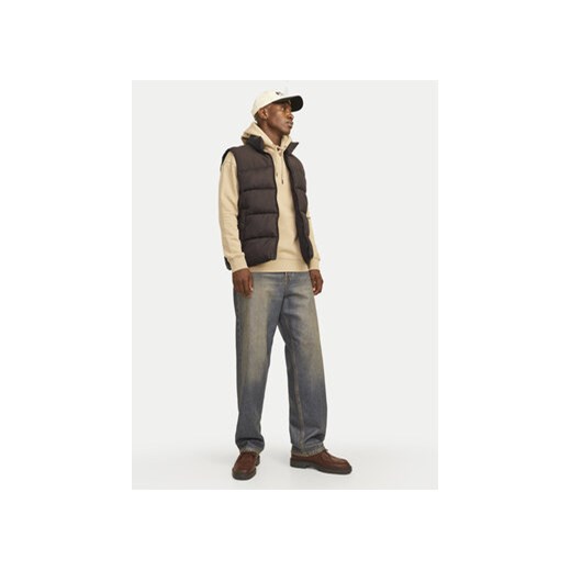 Jack&Jones Kamizelka Moon 12256860 Czarny Regular Fit XL MODIVO