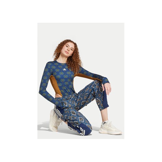 adidas Spodnie dresowe FARM Rio Premium IV9760 Granatowy Loose Fit M MODIVO