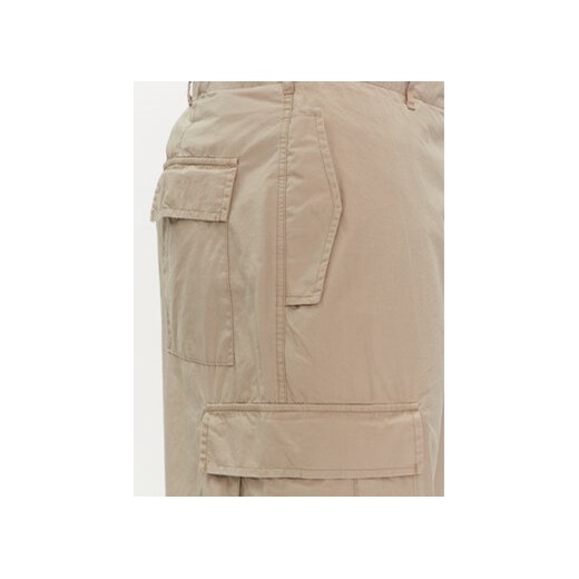 Champion Spodnie materiałowe 220015 Beżowy Custom Fit Champion S MODIVO