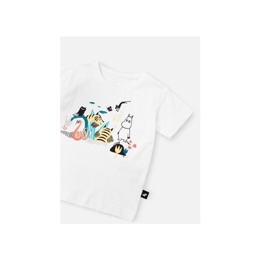Reima T-Shirt MOOMIN Tussilago 5200202A Beżowy Regular Fit Reima 86 MODIVO