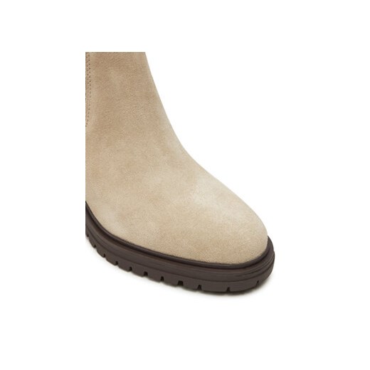 Tommy Hilfiger Sztyblety FW0FW08429 Beżowy Tommy Hilfiger 39 MODIVO