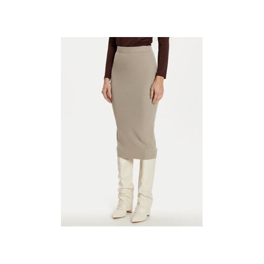 Vero Moda Spódnica ołówkowa Fantastic 10320638 Szary Slim Fit Vero Moda XL MODIVO