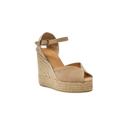 Castañer Espadryle Bianca/8Ed/002 022235 Beżowy Castañer 41 MODIVO