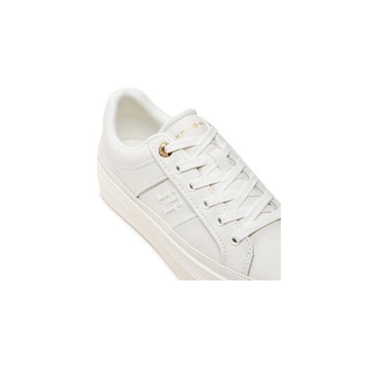 Tommy Hilfiger Sneakersy Essential Vulc Sneaker Monogram FW0FW07945 Écru Tommy Hilfiger 41 MODIVO