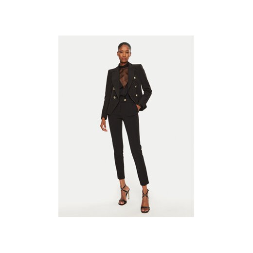 Rinascimento Spodnie materiałowe CFC0119991003 Czarny Regular Fit Rinascimento S MODIVO