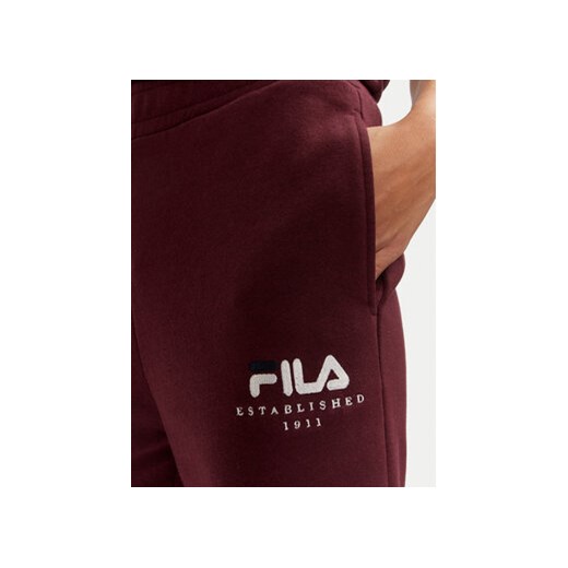Fila Spodnie dresowe Unisex Bovrup FAU0146 Bordowy Regular Fit Fila L MODIVO