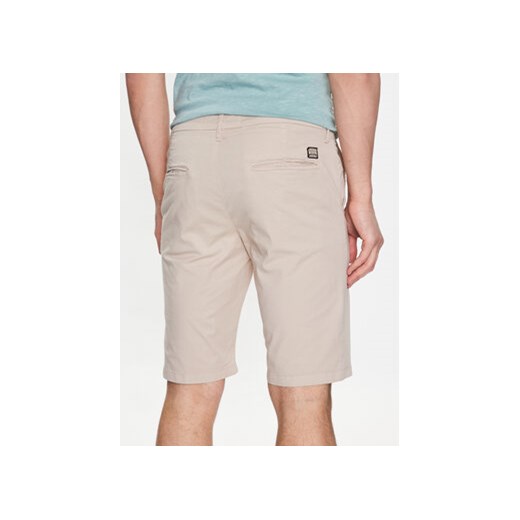 Guess Szorty materiałowe Myron M3GD18 WFBZ3 Beżowy Slim Fit Guess 36 MODIVO