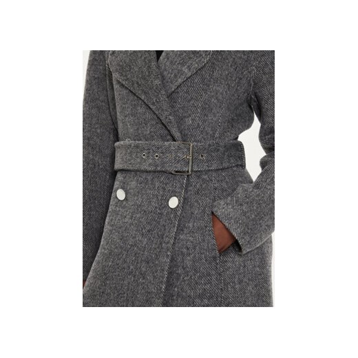 Liu Jo Płaszcz wełniany WF4060 T4627 Szary Regular Fit Liu Jo 44 MODIVO