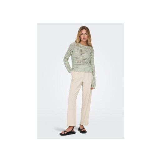 JDY Sweter Sun Lay 15287384 Zielony Regular Fit Jdy S MODIVO