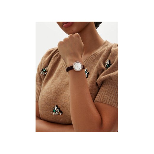 Emporio Armani Zegarek AR11357 Czerwony Emporio Armani uniwersalny MODIVO