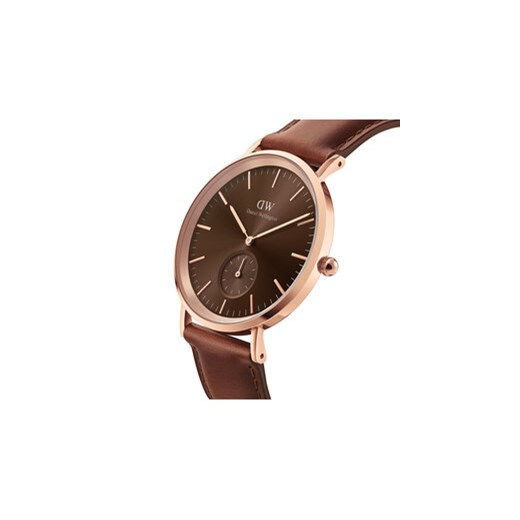 Daniel Wellington Zegarek Classic Multi-Eye St Maves Amber DW00100707 Brązowy Daniel Wellington uniwersalny MODIVO