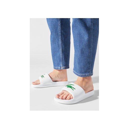 Lacoste Klapki Serve Slide 1.0 123 1 Cuj 745CUJ0012-082 Biały Lacoste 34_5 MODIVO