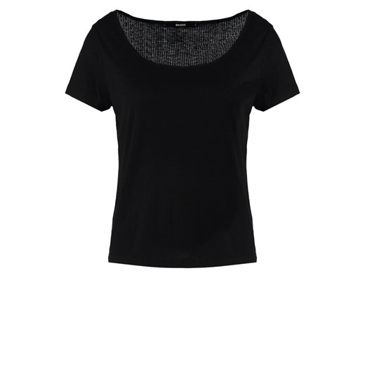 Bik Bok ADAM Tshirt basic black zalando czarny abstrakcyjne wzory