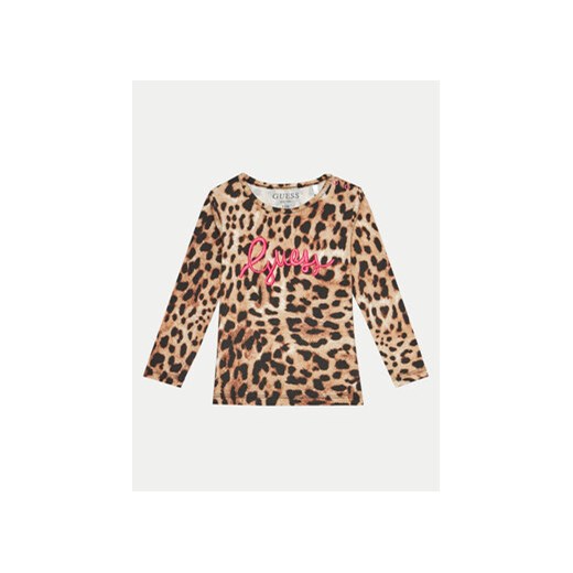 Guess Komplet bluzka i spodnie A4BG07 J1313 Kolorowy Regular Fit Guess 12M MODIVO