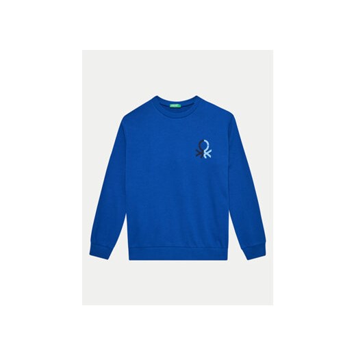 United Colors Of Benetton Bluza 3J68C10JM Niebieski Regular Fit United Colors Of Benetton 168 MODIVO