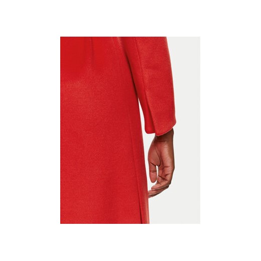 MAX&Co. Płaszcz wełniany Runaway 2428016024200 Czerwony Regular Fit 40 MODIVO