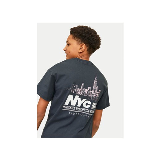 Jack&Jones Junior T-Shirt Bronx Square 12263185 Szary Loose Fit Jack&jones Junior 164 MODIVO