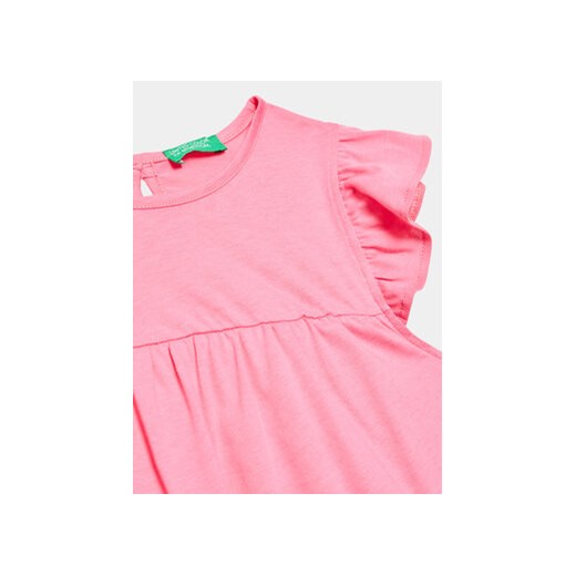 United Colors Of Benetton Sukienka codzienna 3096GV00H Różowy Regular Fit United Colors Of Benetton 110 MODIVO