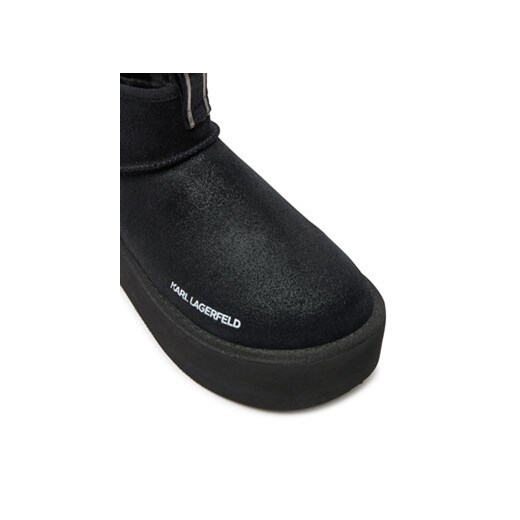 KARL LAGERFELD Botki KL48522S Czarny Karl Lagerfeld 38 MODIVO