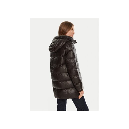 Serge Pariente Kurtka skórzana Warm Brązowy Regular Fit Serge Pariente M MODIVO