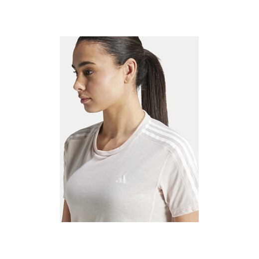 adidas Koszulka techniczna Own The Run IN8335 Różowy Regular Fit M MODIVO