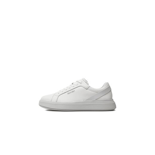 Calvin Klein Sneakersy Low Top Lace Up W/ Stripe HM0HM01494 Biały Calvin Klein 44 MODIVO