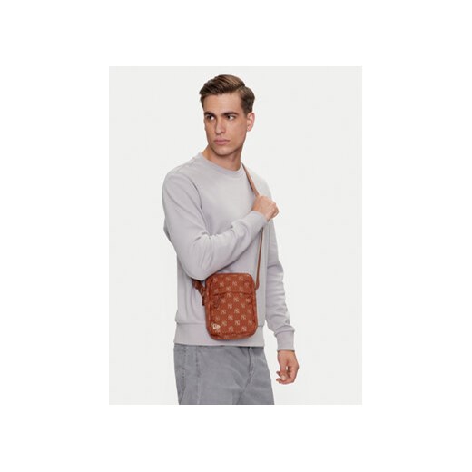 New Era Saszetka Monogram Side Nyy 60503775 Brązowy New Era one size MODIVO