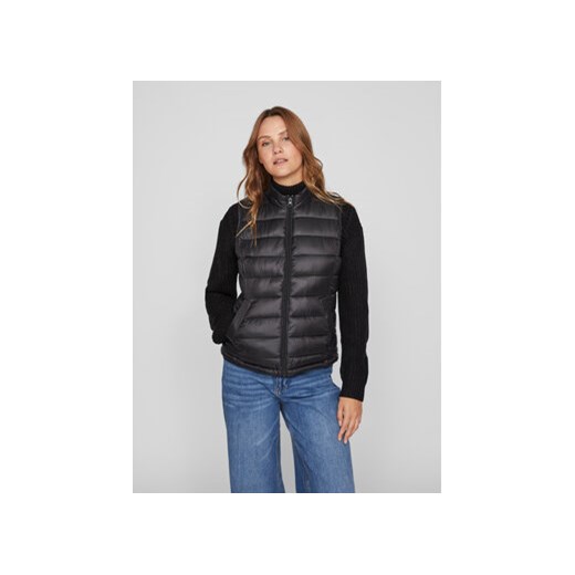 Vila Bezrękawnik Minsk 14076410 Czarny Regular Fit Vila 42 MODIVO