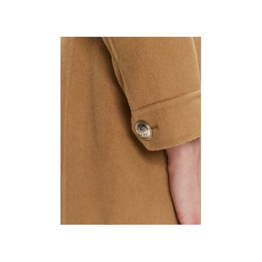 Liu Jo Płaszcz wełniany MF3242 T4627 Brązowy Regular Fit Liu Jo 44 MODIVO