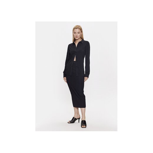 Max Mara Leisure Koszula Paio 2339560134 Czarny Regular Fit S MODIVO