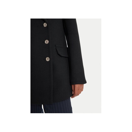Morgan Płaszcz przejściowy 242-GCAB Czarny Regular Fit Morgan 36 MODIVO