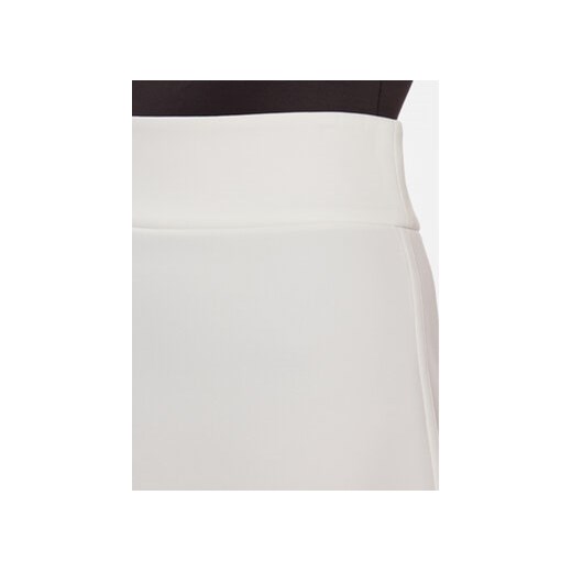 Max Mara Leisure Spódnica trapezowa Varina 2416771037 Biały Regular Fit XL MODIVO