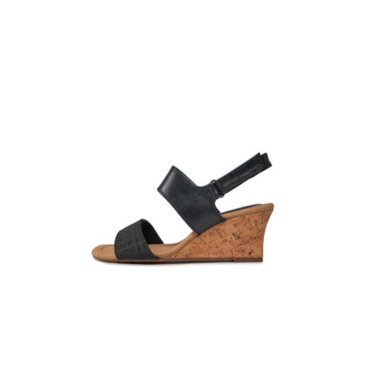 Clarks Sandały Kyarra Faye 26171237 Czarny Clarks 41 MODIVO
