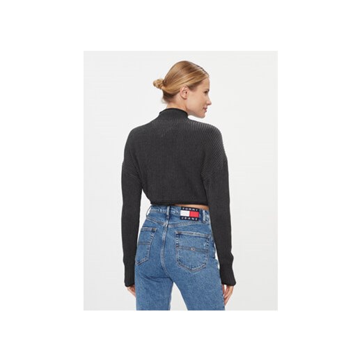 Tommy Jeans Sweter Badge DW0DW16519 Czarny Regular Fit Tommy Jeans L MODIVO