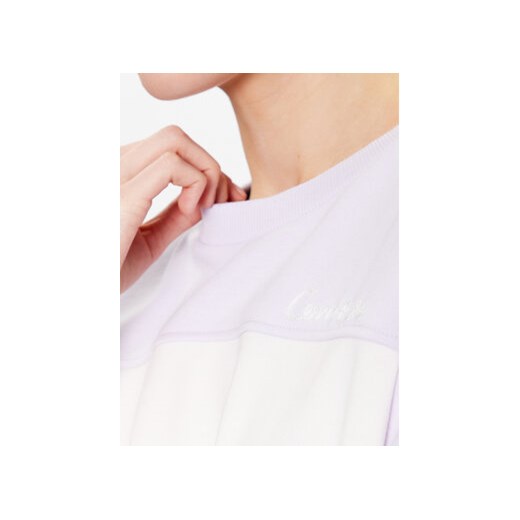 Converse Bluza Color Block Chainstitch 10024524-A02 Kolorowy Classic Fit Converse L MODIVO