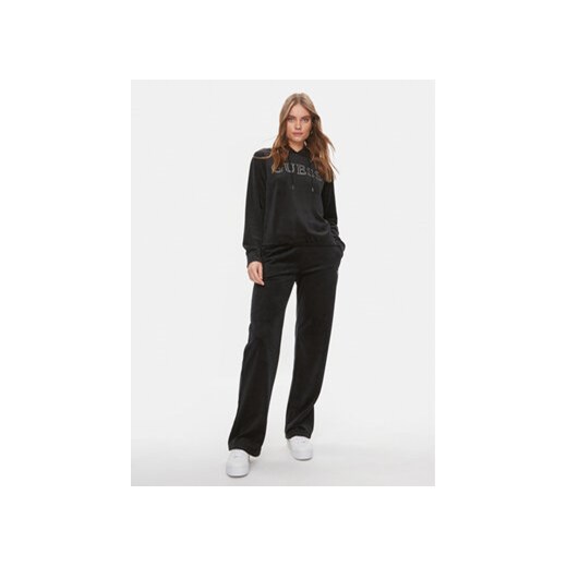 Guess Spodnie dresowe Couture V3BB26 KBXI2 Czarny Regular Fit Guess M MODIVO