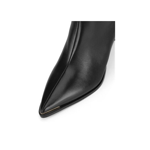 Gino Rossi Botki WGA3278-1Z Czarny Gino Rossi 38 MODIVO